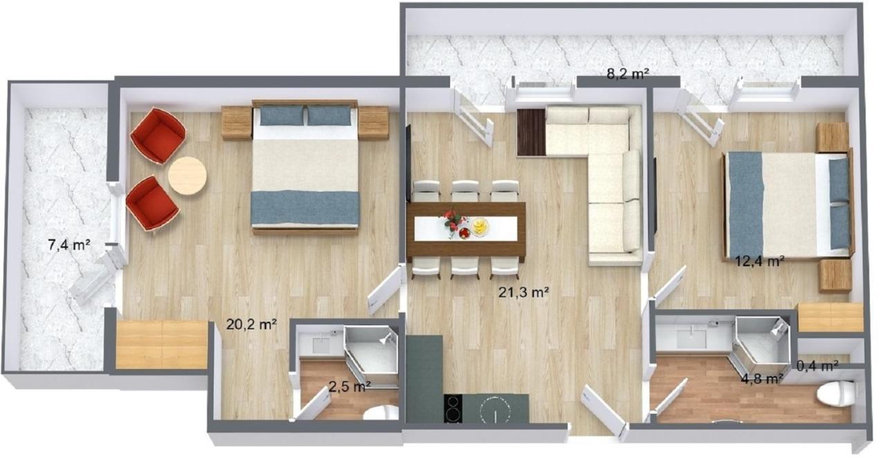 Appartementhaus Seehof Kirchberg en Tyrol Extérieur photo